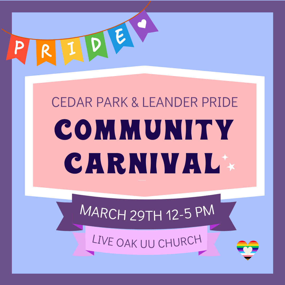 Cedar Park and Leander Pride Community Carnival